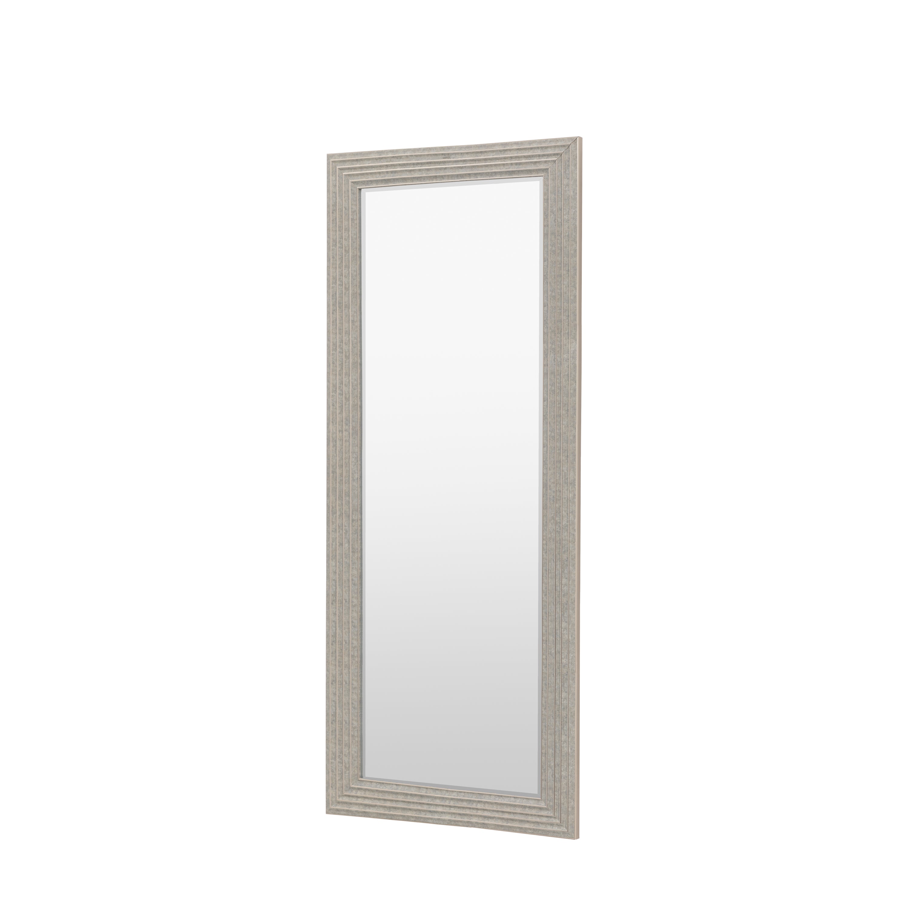 Santiago Rustic Silver Full Length Leaner Mirror